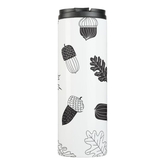 Zuren en bladeren thermosbeker (Achterkant)
