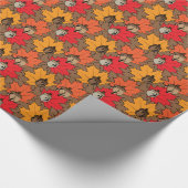 Zuren en bladeren V Cadeaupapier (Hoek)