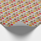 Zuren en bladeren VII Cadeaupapier (Hoek)