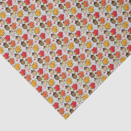 Zuren en bladeren VII Tissuepapier (Detail)