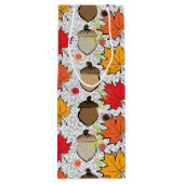 Zuren en bladeren VII Wijn Cadeautas (Achterkant)