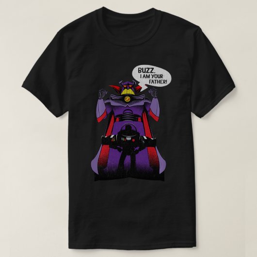 Zurg Buzz Ik ben je vader T-shirt (Design voorkant)