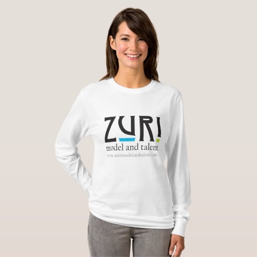 Zuri Fited Hoodie T-shirt (Voorkant volledig)