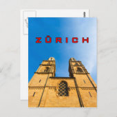 Zürich 001C Briefkaart (Voorkant / Achterkant)