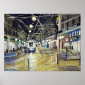 Zurich Bahnhofstrasse Poster (Voorkant)