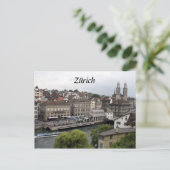 zürich briefkaart (Staand voorkant)