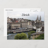 zürich briefkaart (Voorkant / Achterkant)