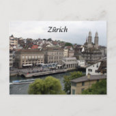 zürich briefkaart (Voorkant)