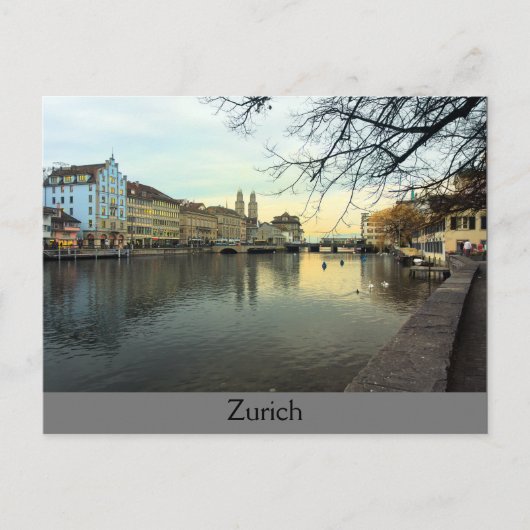 Zurich Briefkaart (Voorkant)