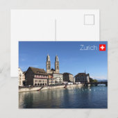 Zurich Briefkaart (Voorkant / Achterkant)