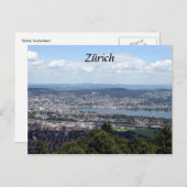 zürich briefkaart (Voorkant / Achterkant)