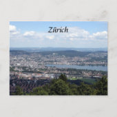 zürich briefkaart (Voorkant)