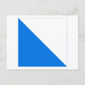 Zurich Flag Briefkaart (Voorkant)