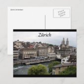 zürich grens briefkaart (Voorkant / Achterkant)