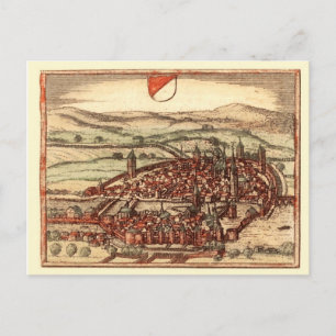 Zürich in de 16e eeuw briefkaart