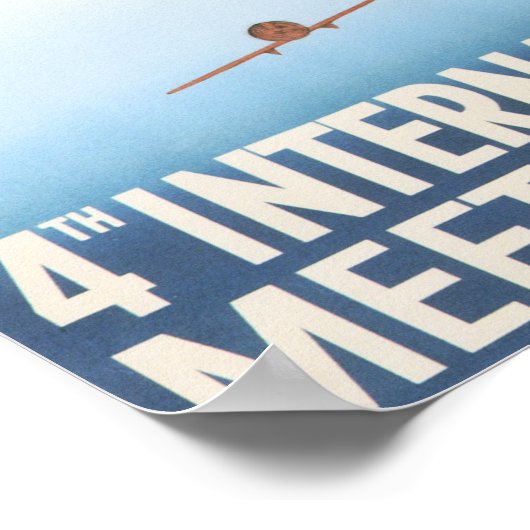 ZURICH INT. LUCHTVAARTMEET  Poster (Hoek)