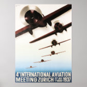 ZURICH INT. LUCHTVAARTMEET  Poster (Voorkant)