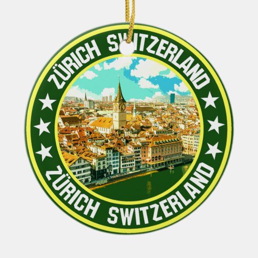 Zürich Keramisch Ornament (Voorkant)