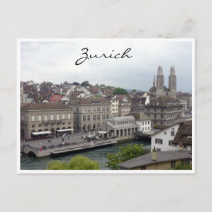 zurich limmat briefkaart
