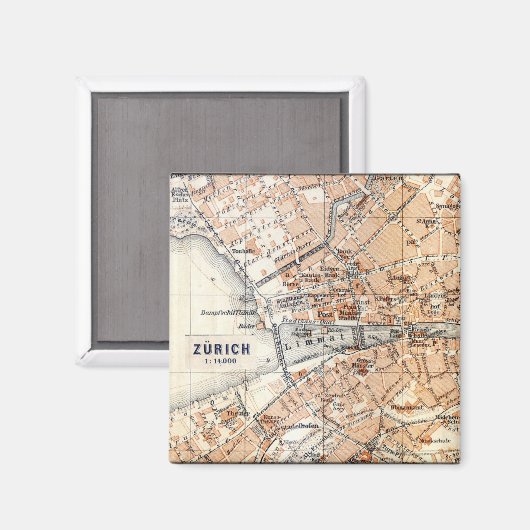 Zurich Magneet (Voorkant / Achterkant)