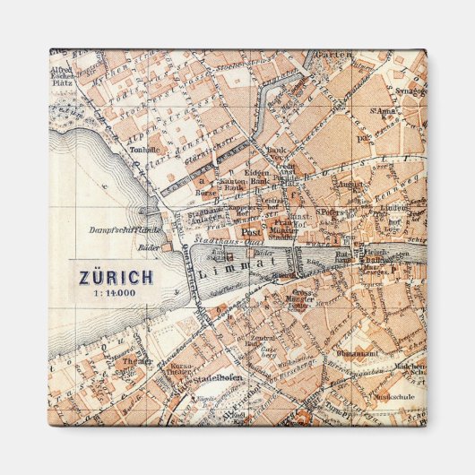 Zurich Magneet (Voorkant)