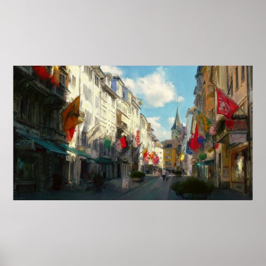 Zurich Poster (Voorkant)