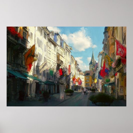 Zurich Poster (Voorkant)