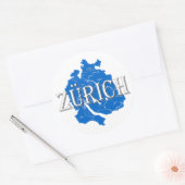 Zurich Ronde Sticker (Envelop)