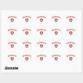 Zurich Ronde Sticker (Vel)