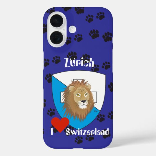 Zürich Schweiz Apple iPhone Hüllen Case-Mate iPhone Case (Achterkant)