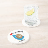 Zürich Schweiz Bierdeckel Zandsteen Onderzetter (Zijkant)