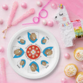 Zürich Schweiz Pappteller Papieren Bordje (Feest)