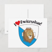 Zürich Schweiz Postkarte Briefkaart (Voorkant / Achterkant)