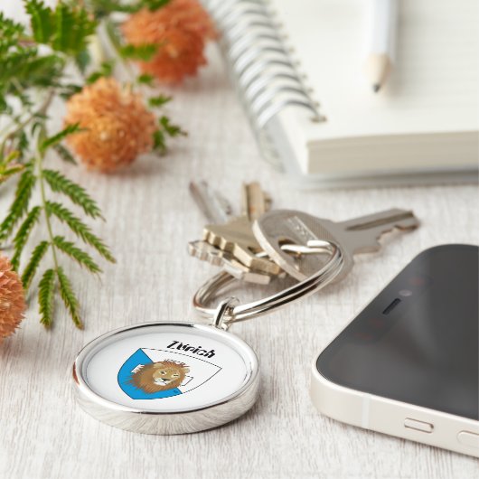 Zürich Schweiz Schlüsselanhänger Sleutelhanger (Zijkant)