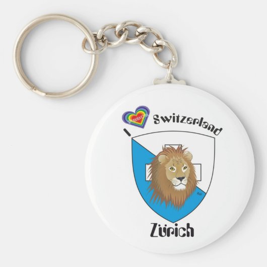 Zürich Schweiz Schlüsselanhänger Sleutelhanger (Voorkant)
