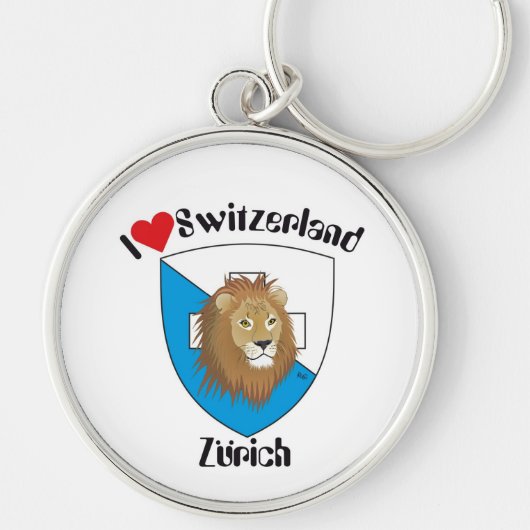 Zürich Schweiz Schlüsselanhänger Sleutelhanger (Voorkant)