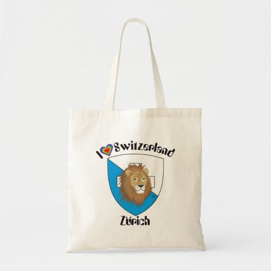 Zürich Schweiz Suisse Svizzera Tasche Tote Bag (Voorkant)
