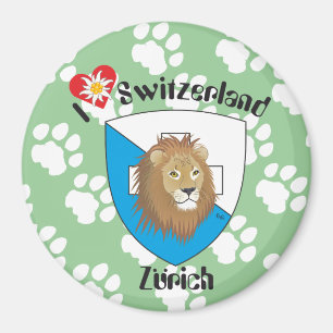 Zürich Schweiz Zwitserland Magnet