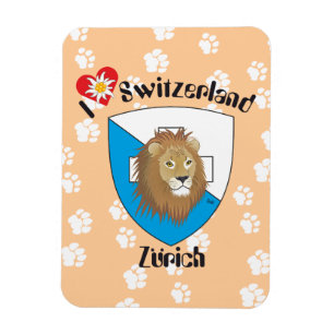 Zürich Schweiz Zwitserland Magnet Magneet