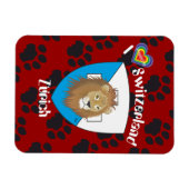 Zürich Schweiz Zwitserland Magnet Magneet (Horizontaal)