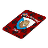 Zürich Schweiz Zwitserland Magnet Magneet (Linkerzijde)