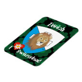 Zürich Schweiz Zwitserland Magnet Magneet (Linkerzijde)