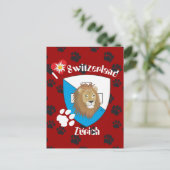 Zürich Schweiz Zwitserland Postkarte Briefkaart (Staand voorkant)