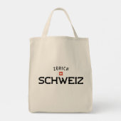 Zurich Schweiz (Zwitserland) Tote Bag (Achterkant)