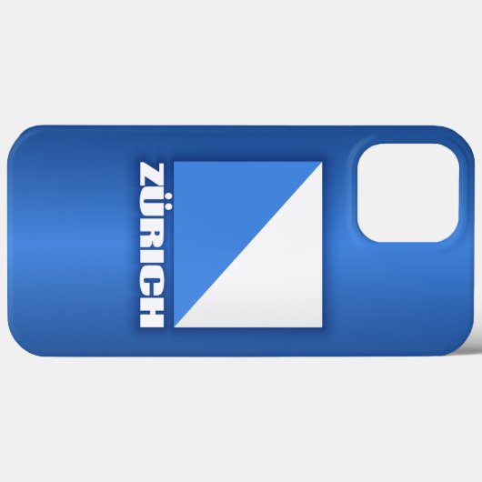 Zürich-Shirten Case-Mate iPhone Case (Achterkant (horizontaal))