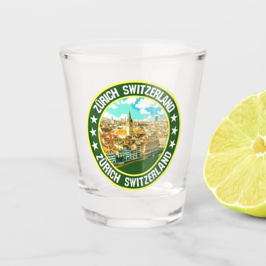 Zürich Shot Glas (Voorkant)