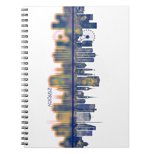 Zurich Skyline Notitieboek (Voorkant)