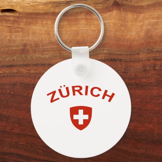 Zurich Sleutelhanger (Voorkant)