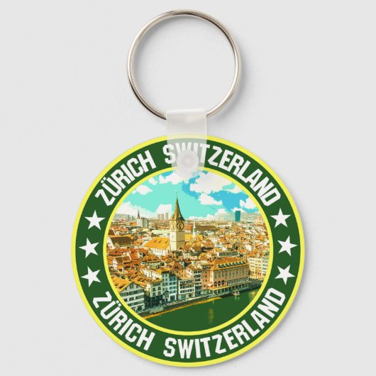 Zürich Sleutelhanger (Voorkant)