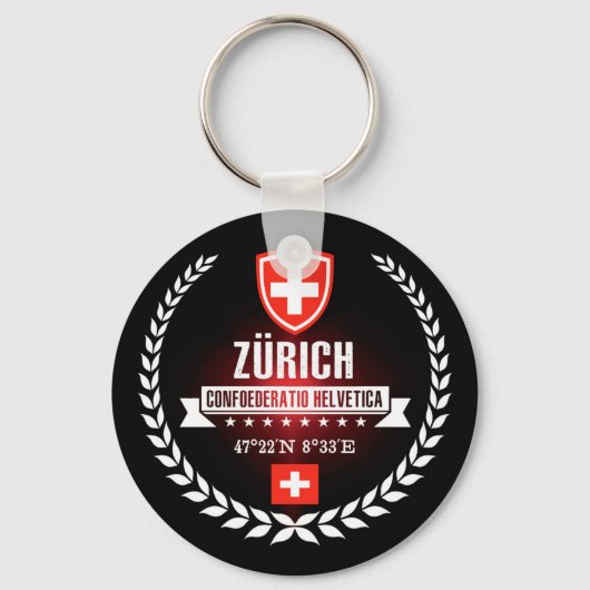 Zürich Sleutelhanger (Voorkant)